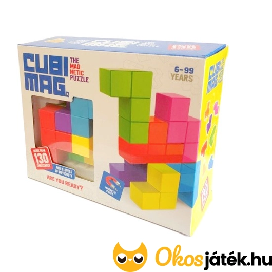 Mágneses logikai játék Cubimag