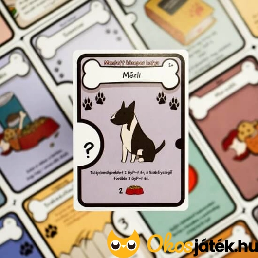 Dog Lover társasjáték kártyák