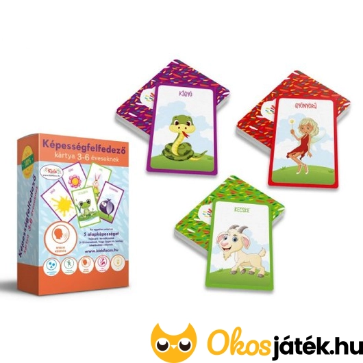 Fejlesztő kártyajáték gyerekeknek - Nyelvi készség