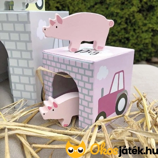 Jabadabo toronyépítő kocka állatokkal