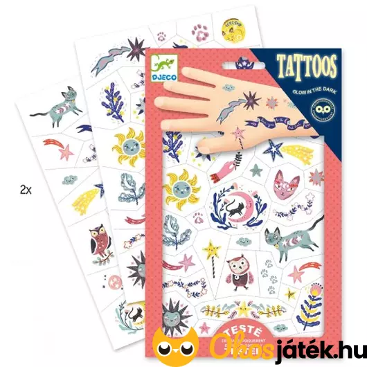 gyerek tetoválás matrica, lemosható tetoválás gyerekeknek