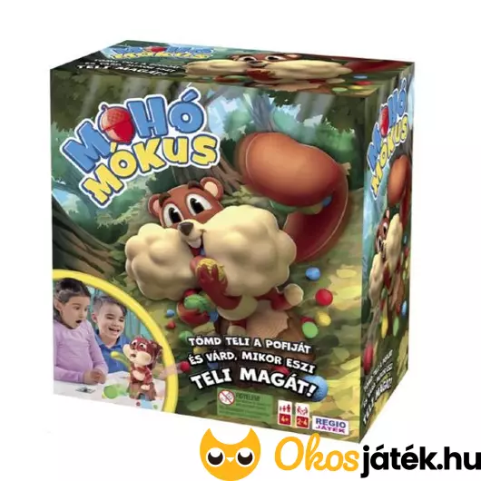 Móho mókus játék 4 éveseknek