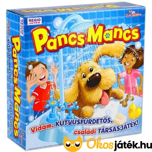 Pancs Mancs kutyafürdető társasjáték