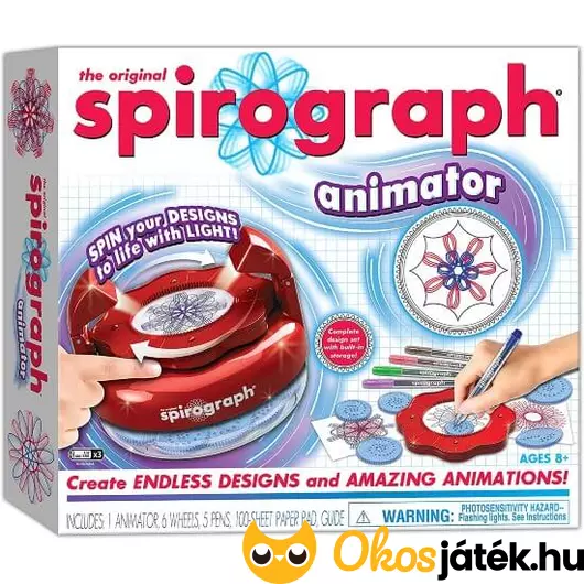 Spirográf Animátor