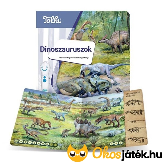 Tolki Dinoszauruszok hangos könyv toll nélkül