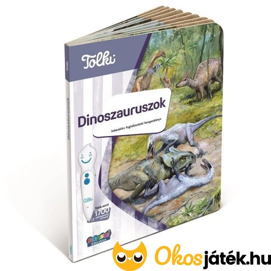 Tolki Dinoszauruszok könyv