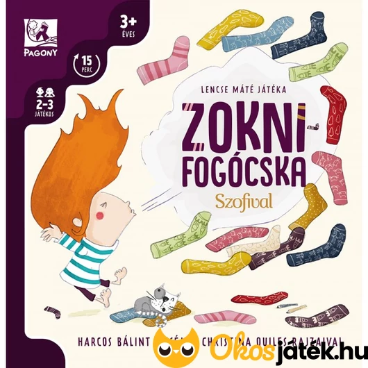 Zoknifogócska Pagony társasjáték