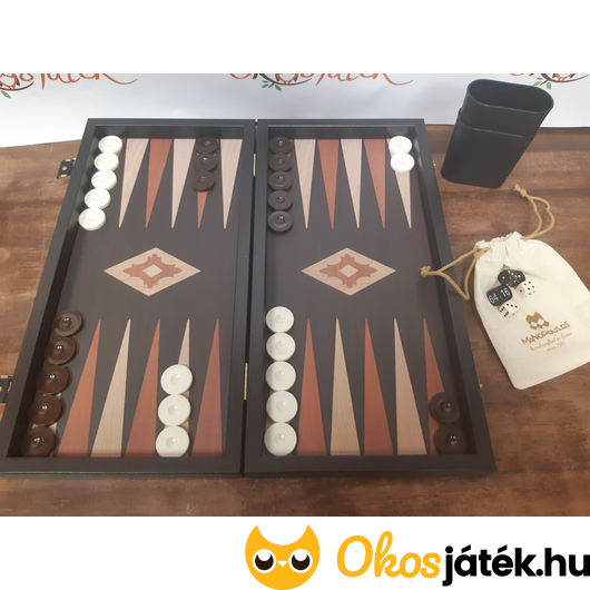 Manopoulos backgammon tábla belülről