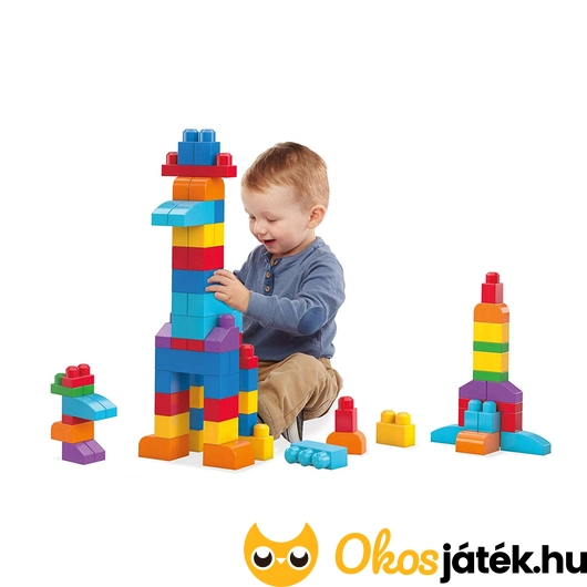 Mega Blocks nagy klasszikus építőjáték babáknak