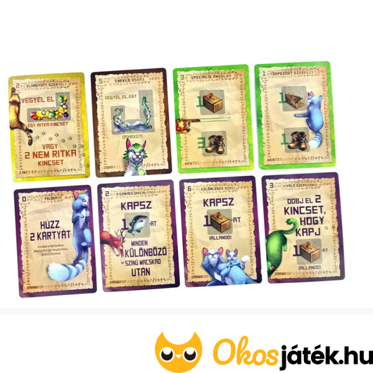 Macskák szigete családi társasjáték 