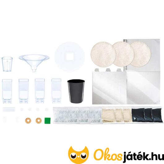 4M Tudományos játék - víztisztító készlet - tartalma