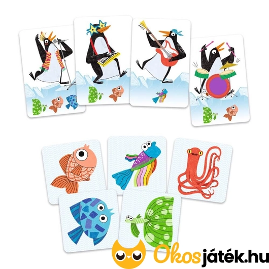 Pingvines gyűjtögetős kártyajáték