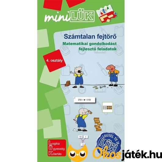  Számtalan fejtörő 4.osztály