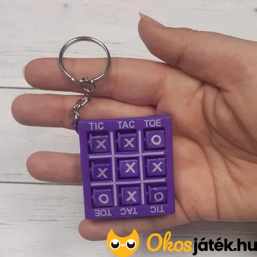 Mini amőba kulcstartó mérete