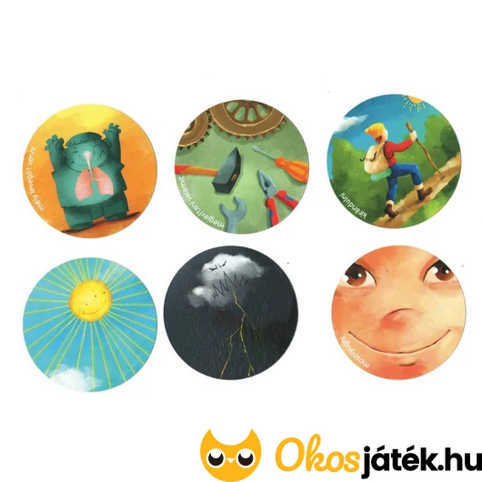 Szívmanó érzelmi intelligencia fejlesztő kártya