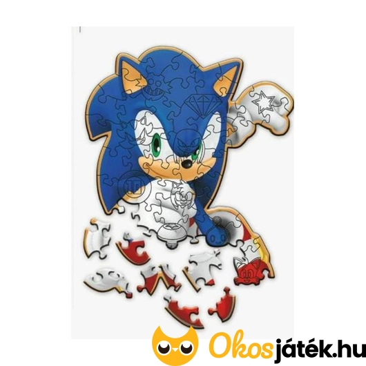Sonic különleges fa puzzle