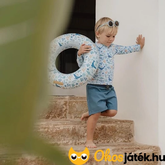 biztonságos úszógumi 3 évesnek fiúnak kék