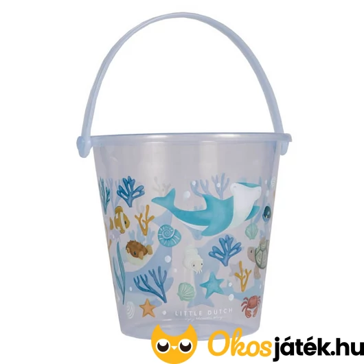 Little Dutch homokozó vödör Ocean Dreams kék