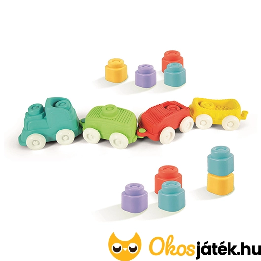 clemmy érzékelést fejlesztő vonat játék babáknak