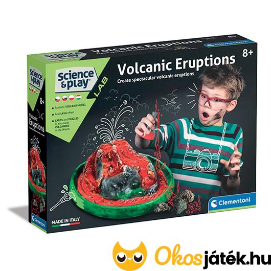 Clementoni Vulkán kísérletező