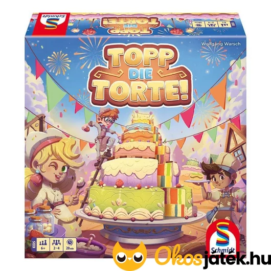 Schmidt Spiele Topp die Torte! társasjáték