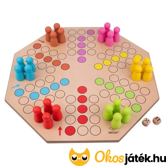 6 személyes fa ki nevet a végén - 50 cm