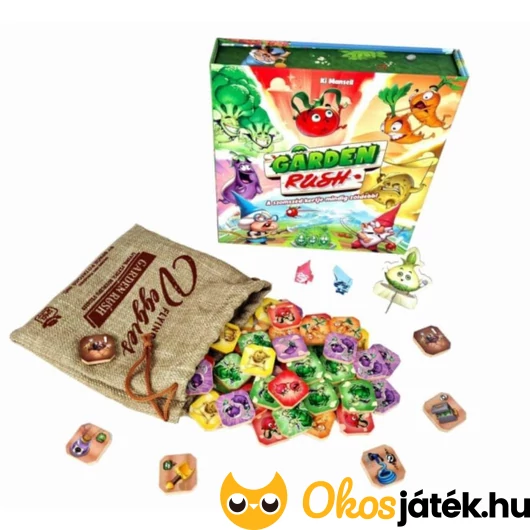 Garden Rush társasjáték tartalma
