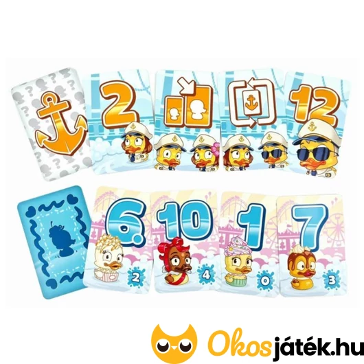 Gumikacsák vicces kártyajáték