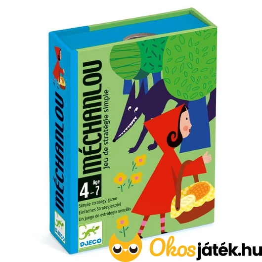 Djeco Piroska és a farkas kártyajáték - Méchanlou