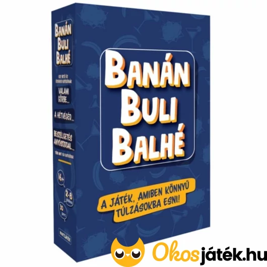 Banán, buli, balhé társasjáték
