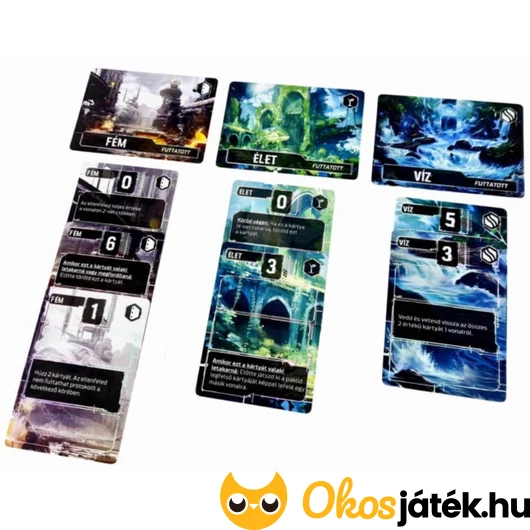 Kontroll játék kártyái