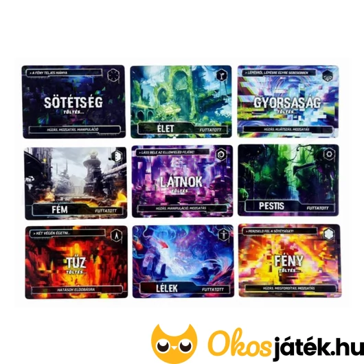 Kontroll játék protokoll kártyák