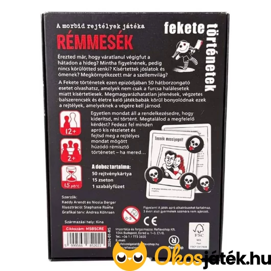 Fekete történet hátborzongató esetek