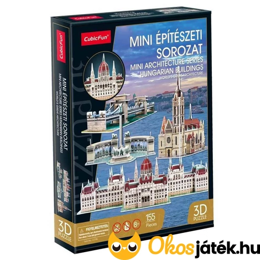 CubicFun 3D mini magyar épületek