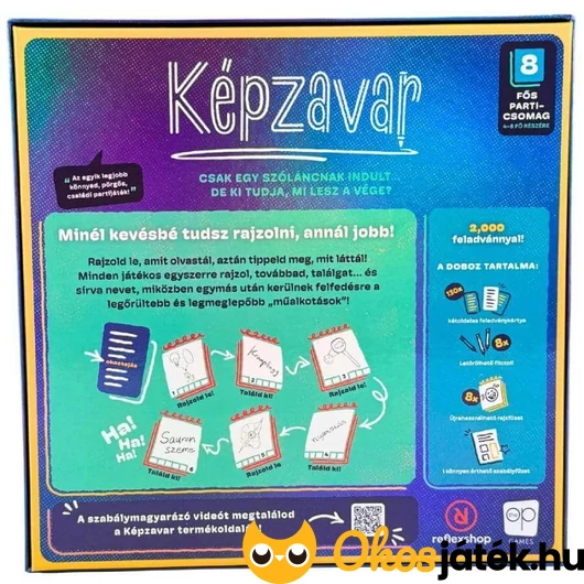 Képzavar társasjáték doboza