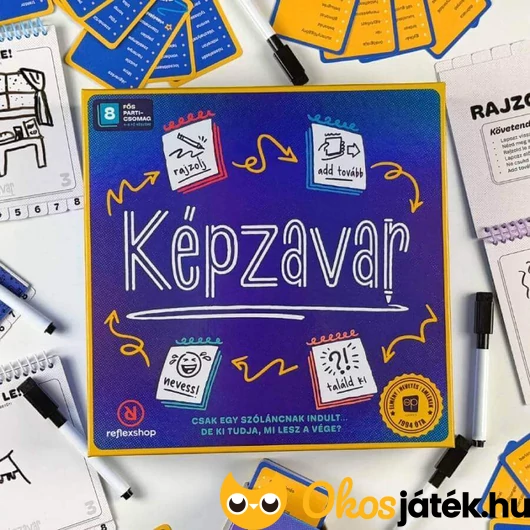 Képzavar rajzolós társasjáték