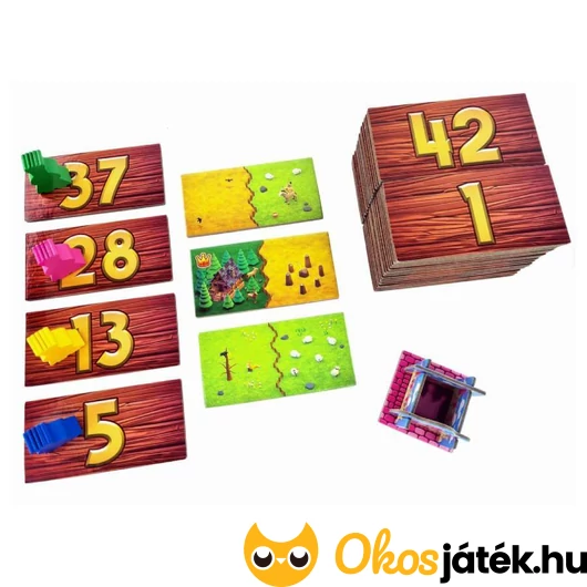 Kingdomino 2. kiadás alkatrészek