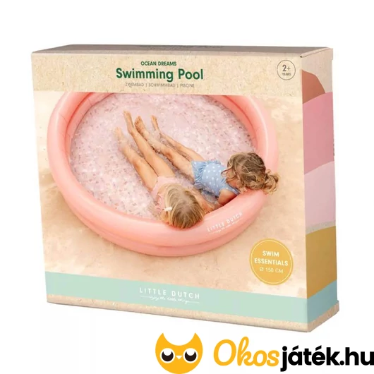 Little Dutch rózsaszín medence 150 cm