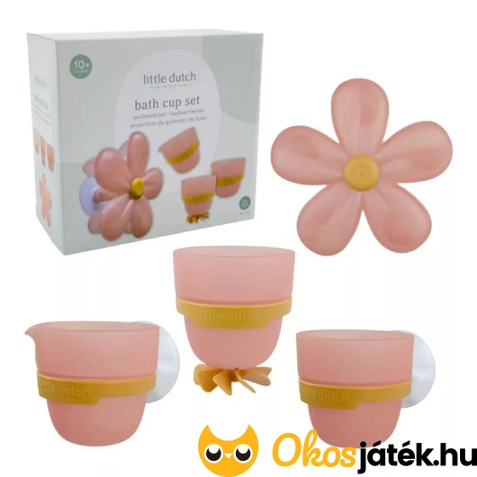 Little Dutch poharas fürdőjáték - virágos