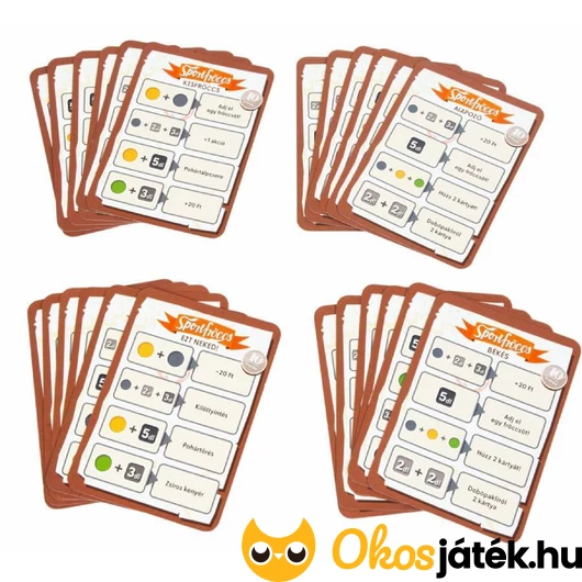 Fröccs kiegészítő kártyái