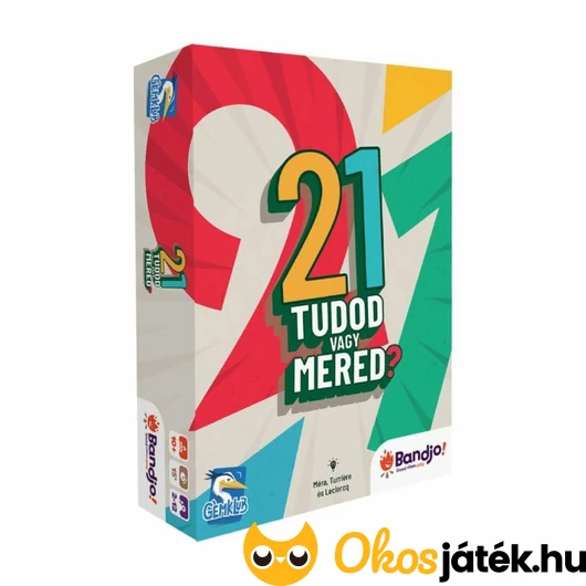 21 - Tudod vagy mered? társasjáték