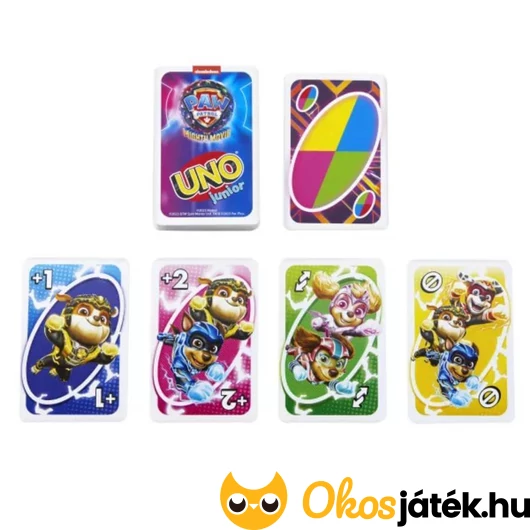 Uno Junior Mancs Őrjárat A film kártyajáték