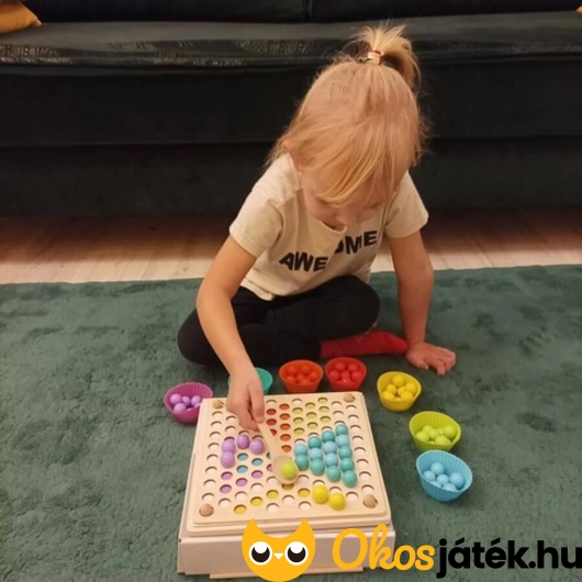 Montessori kirakó játék