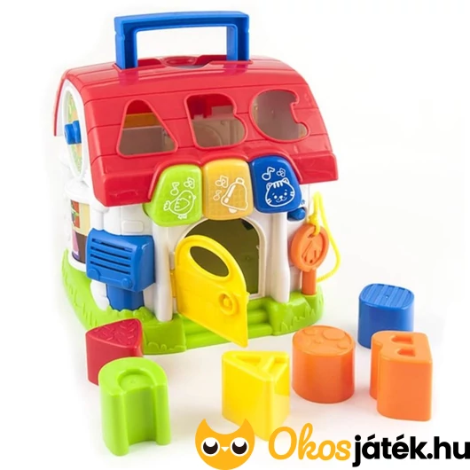 Első házikóm formakereső bébijáték