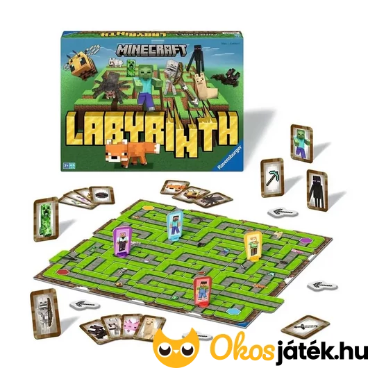 Labirintus társasjáték Minecraft kiadás
