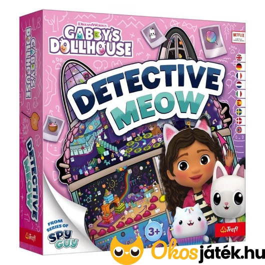 Spy Guy Gabi babaháza Detektív Meow társasjáték