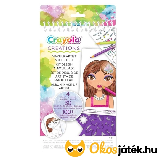 Crayola Creations Sminkrajz kompakt szett