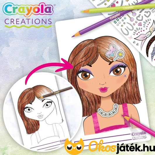 Crayola Make up színező lányoknak