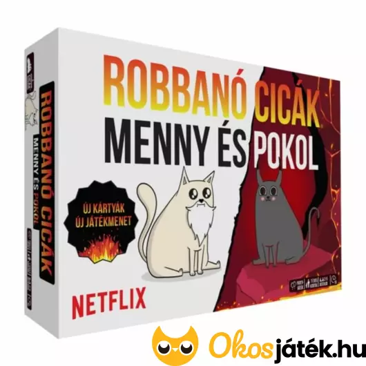 Robbanó cicák - Menny és pokol kártyajáték