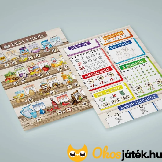 Van sütnivalód? kamra és piactér kártya